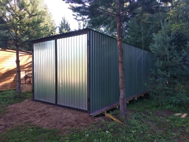 Металлические гаражи